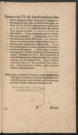 Ludovicus VI. ...