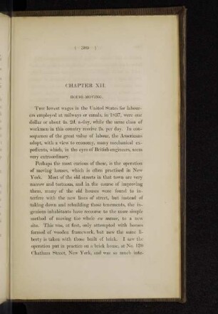 Chapter XII. House-moving.
