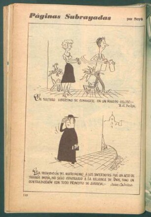 Páginas subrayadas - [Historietas con viñetas]