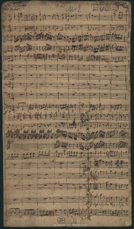 Heiligt euch der Tag ist da - Mus.3602-E-513 - Mus.3602-E-513a : V (4), Coro, orch