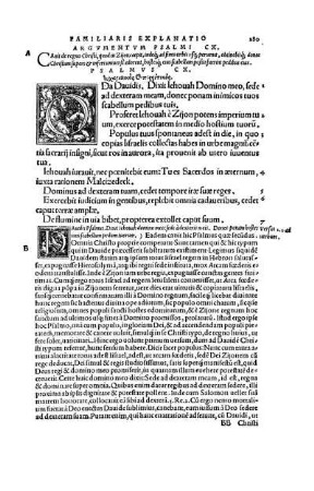 Psalmvs CX.