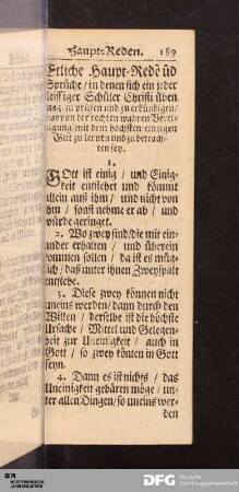 Etliche Haupt-Reden und Sprüche [...].