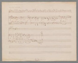 Instrumental pieces, i (vl), pf, Es-Dur, Sketches. Fragments - BSB Mus.ms. 10149 : [without title?]