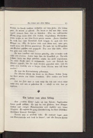 Ein Lehrer vom alten Schlag.