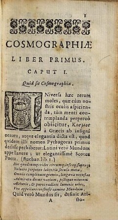 Vniversalis Cosmographiæ Elementa