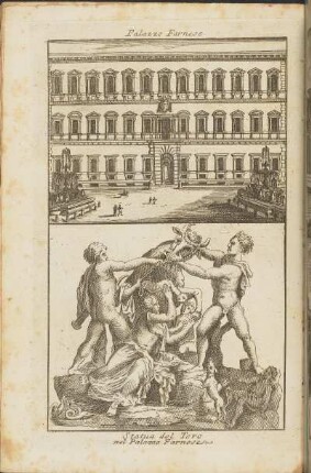 Palazzo Farnese / Statua del Toro nel Palazzo Farnese