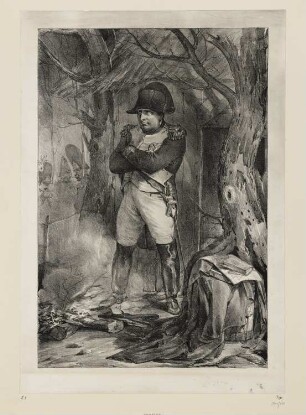 Napoléon im Biwak