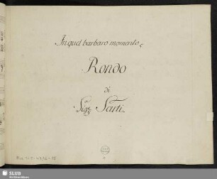 Giulio Sabino. Excerpts - Mus.1-F-49,16-15 : S (2), orch, keyb