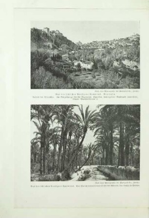 Aus der südlichen Randzone Spaniens. Granada