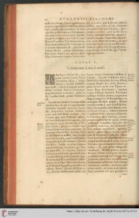Caput V: Tusculanum Lucii Luculli