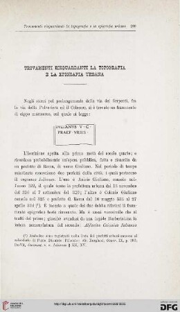 16: Trovamenti risguardanti la topografia e la epigrafia urbana, [27]