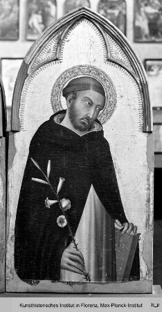 Polyptychon aus San Domenico (Monaldeschi-Polyptychon) : Heiliger Domenikus
