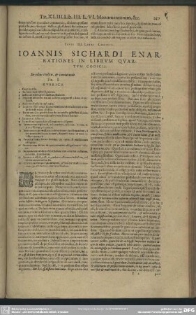 Enarrationes In Librum Quartum Codicis