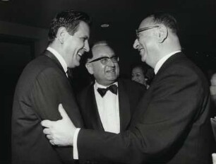 Oper Empfang, 5.10.65, Filippo Sanjust, Gustav Rudolf Sellner, Albers