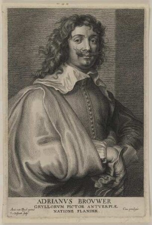 Bildnis des Adrianvs Brovwer