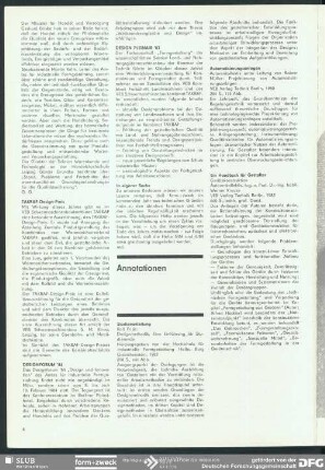 Design Pleinair ’83 : Informationen Berichte