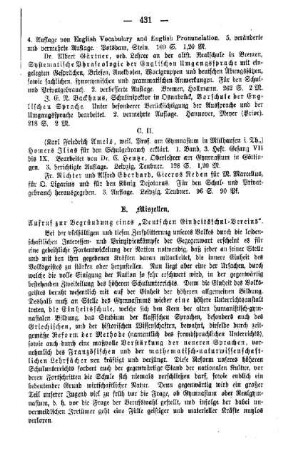 Miszellen