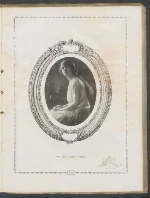 [Fotografía de] Srta. Delia Algorta Villegas