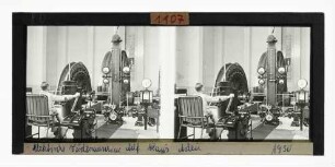 Elektrische Fördermaschine für Hauptschachtförderung, Zeche Haus Aden 1950