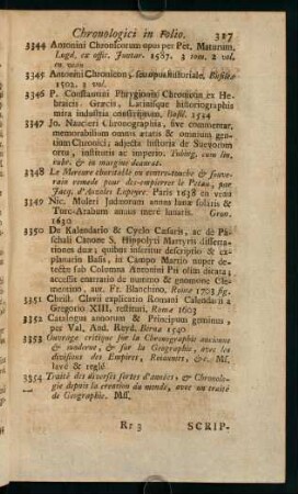 317-337, Scriptores Historiae Universalis, Certi Temporis, &c. - Historiae Graecae Scriptores