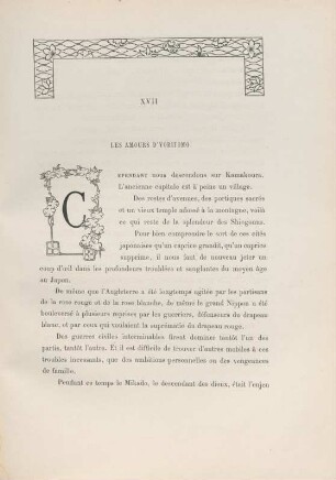XVII. Les amours d'Yoritomo