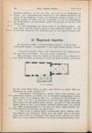 38 Angebaute Kapellen