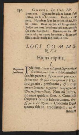 Loci Communes.