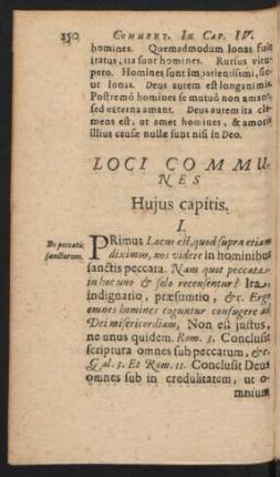 Loci Communes.