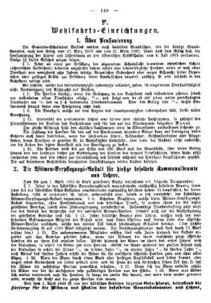 F. Sonstige Schul- und Erziehungs-Anstalten