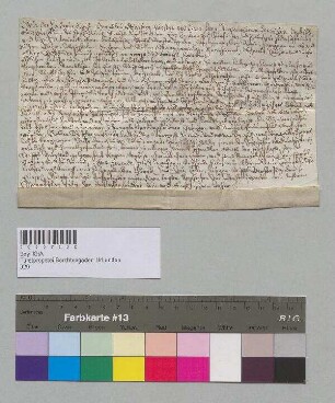 Das Stift Berchtesgaden verleiht den Eheleuten N. N. [unausgefüllt] die Langgötsch-Sölde [zu Wasentegernbach] zu Leibgeding.; S: Stift Berchtesgaden