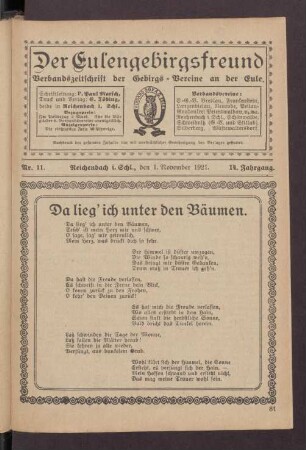 1921, Nr. 11 (01. November)