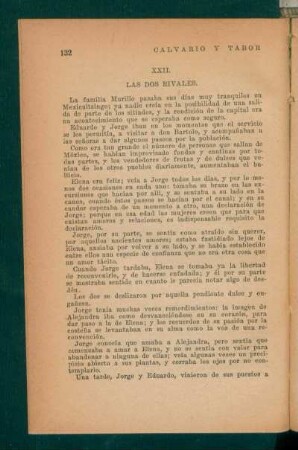 XXII. - Las dos rivales.