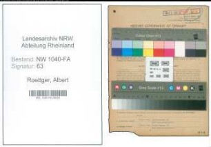 Entnazifizierung Albert Roettger , geb. 24.04.1886 (Landwirt)