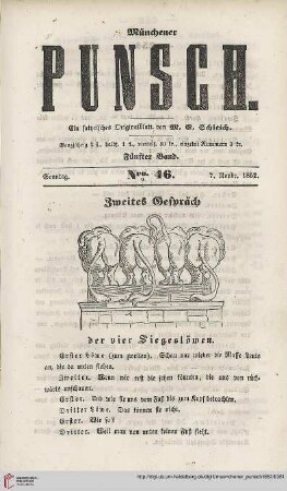 Nro. 46 (7. Novbr. 1852)