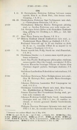 301-313, Matrikel 37968-38170 (1781-1782)