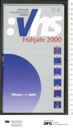 Programm 2. Semester 1999/2000