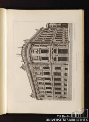 30. Bankgebäude in München. Architekt: Alb. Schmidt, Kgl. Professor, daselbst.