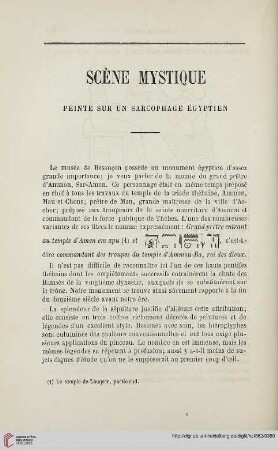 N.S. 5.1862: Scène mystique : peinte sur un sarcophage égyptien