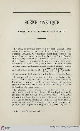 N.S. 5.1862: Scène mystique : peinte sur un sarcophage égyptien