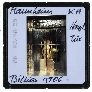 Mannheim, Kunsthalle : Haupteingang, Türen
