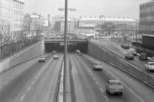 Unterführung der Kriegsstraße am Ettlinger Tor.