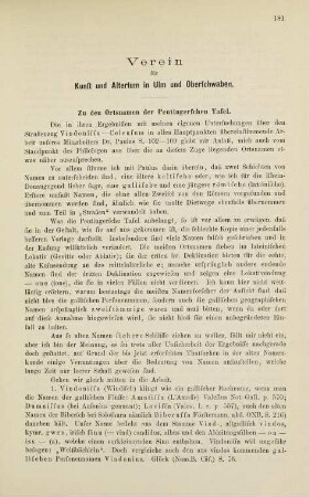 181-186, Buck, Zu den Ortsnamen der Peutingerschen Tafel