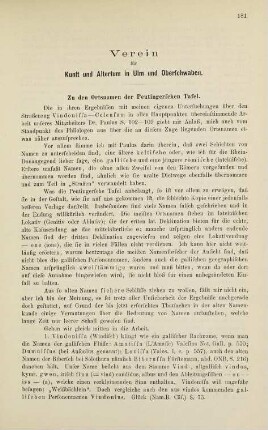 181-186, Buck, Zu den Ortsnamen der Peutingerschen Tafel