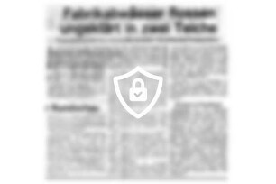 Fabrikabwässer flossen ungeklärt in zwei Teiche