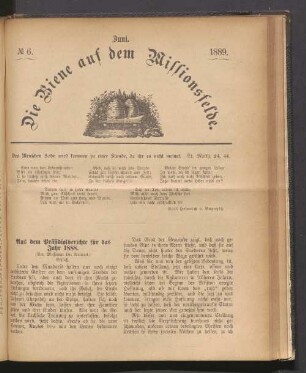 N° 6. Juni. 1889