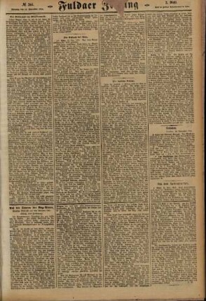 Zweite Ausgabe vom Dienstag, den 16. November 1915.