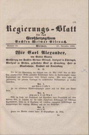 Nr. 28 : 22. November 1859