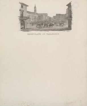 Marktplatz in Carlsruhe