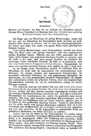 239-246, II. Sprechsaal