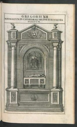Gregorii XII. Monumentum In Cathedralii Recineti Ecclesia Positum.